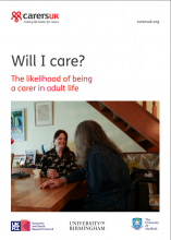Will I care?: The likelihood of being a carer in adult lif